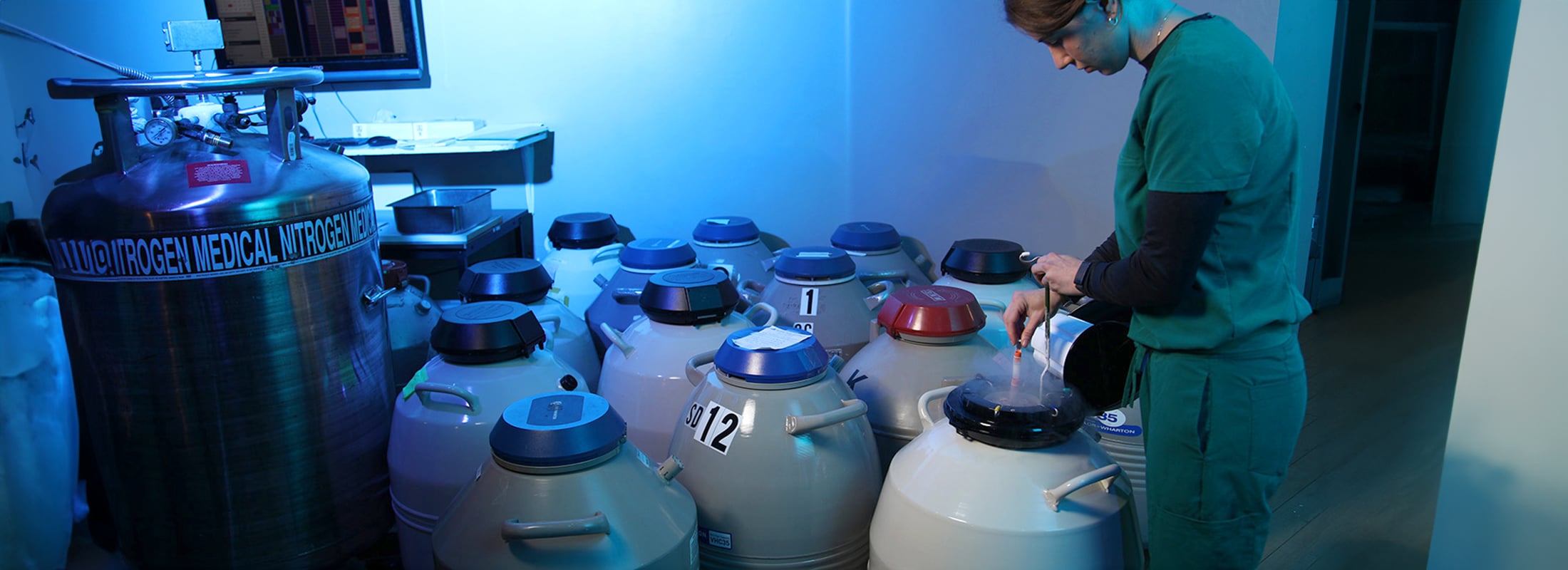 Cryopreservation laboratory